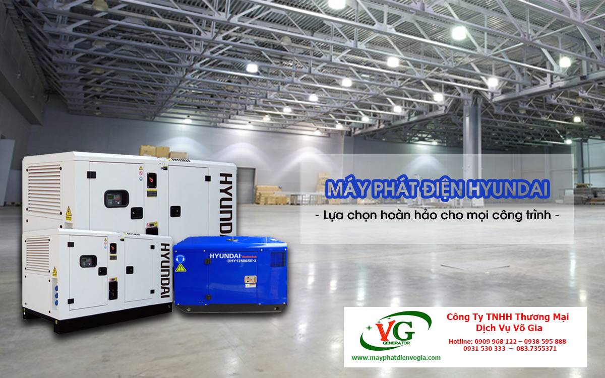 Cách nhận biết máy phát điện sử dụng động cơ Hyundai chính hãng