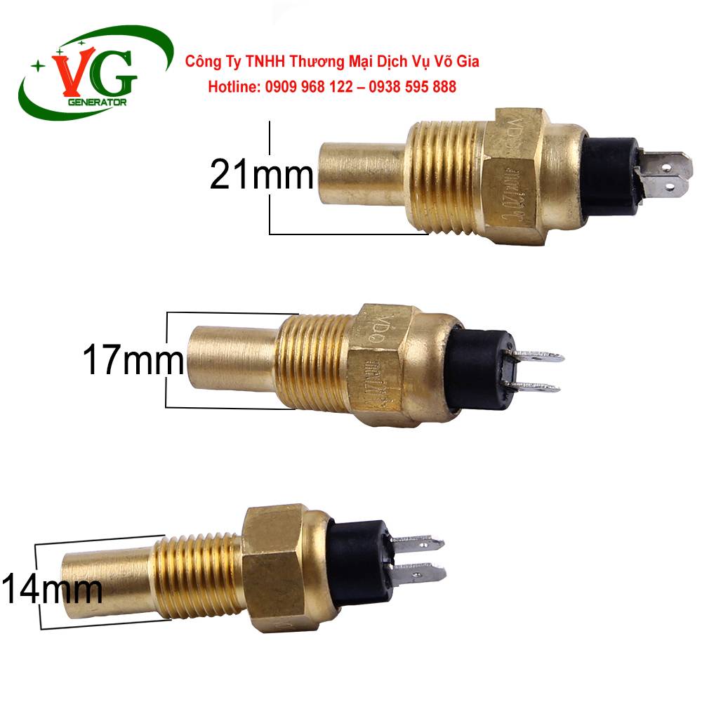 Cảm biến nhiệt độ nước VDO 21mm (Dài)