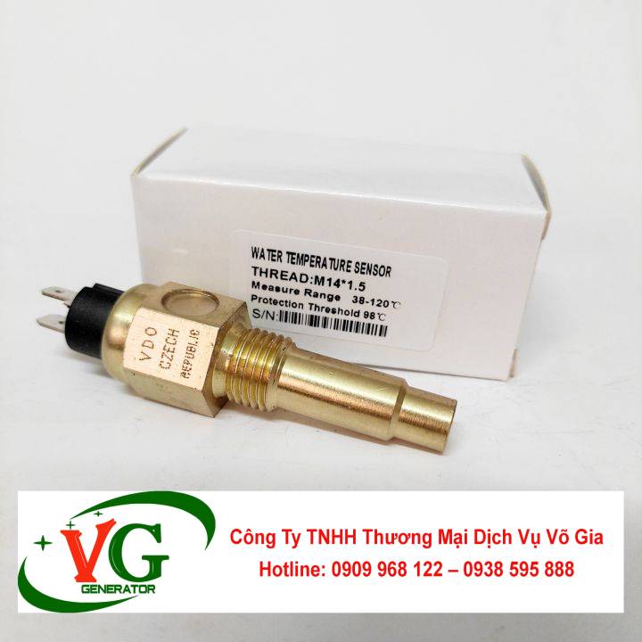 Cảm biến nhiệt độ nước VDO M14*1.5 (Ngắn)