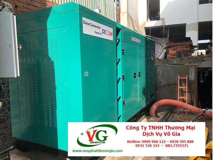 Cho Thuê Máy Phát Điện Dessun KP-DE250 Công Suất 250kVA