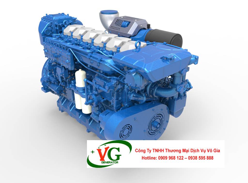 Động cơ Baudouin 6M16