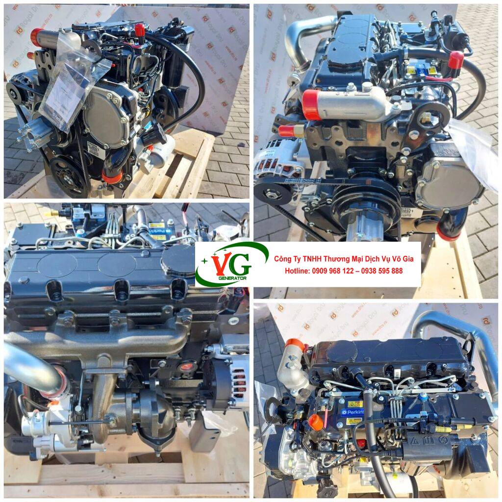 Động cơ Perkins 1104D-44TG