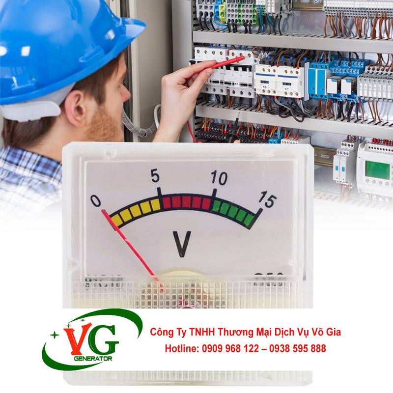 Đồng hồ đo điện áp 0-15 VDC