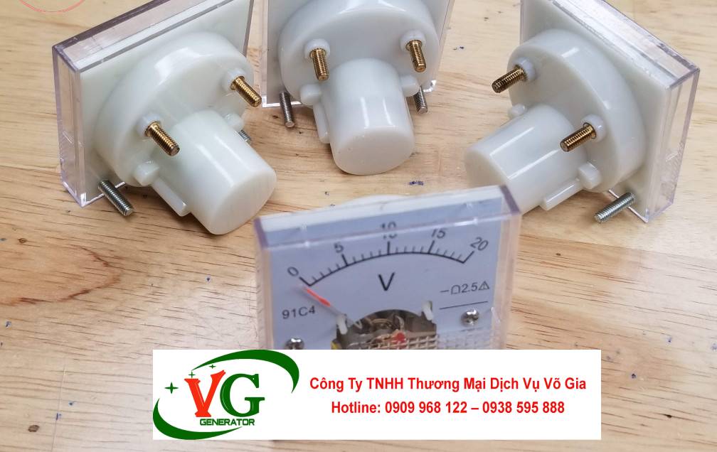 Đồng hồ đo điện áp 0-15 VDC
