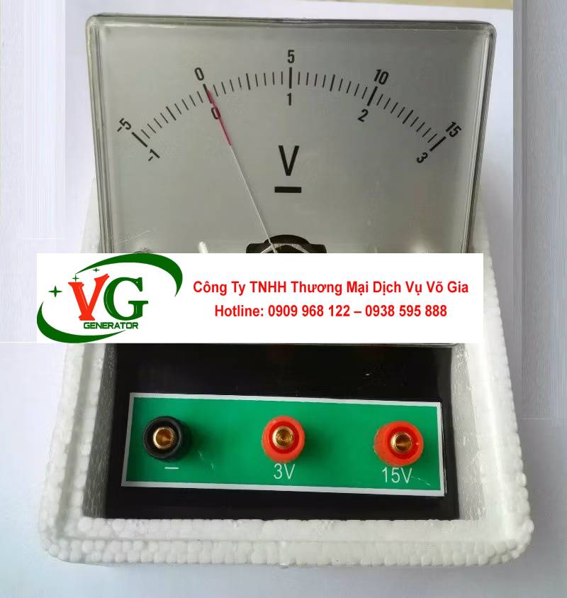 Đồng hồ đo điện áp 0-15 VDC