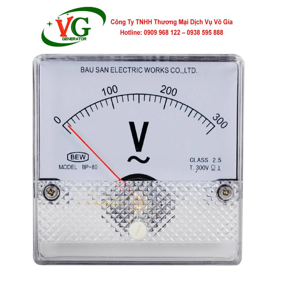 Đồng hồ đo điện kế AC 300V