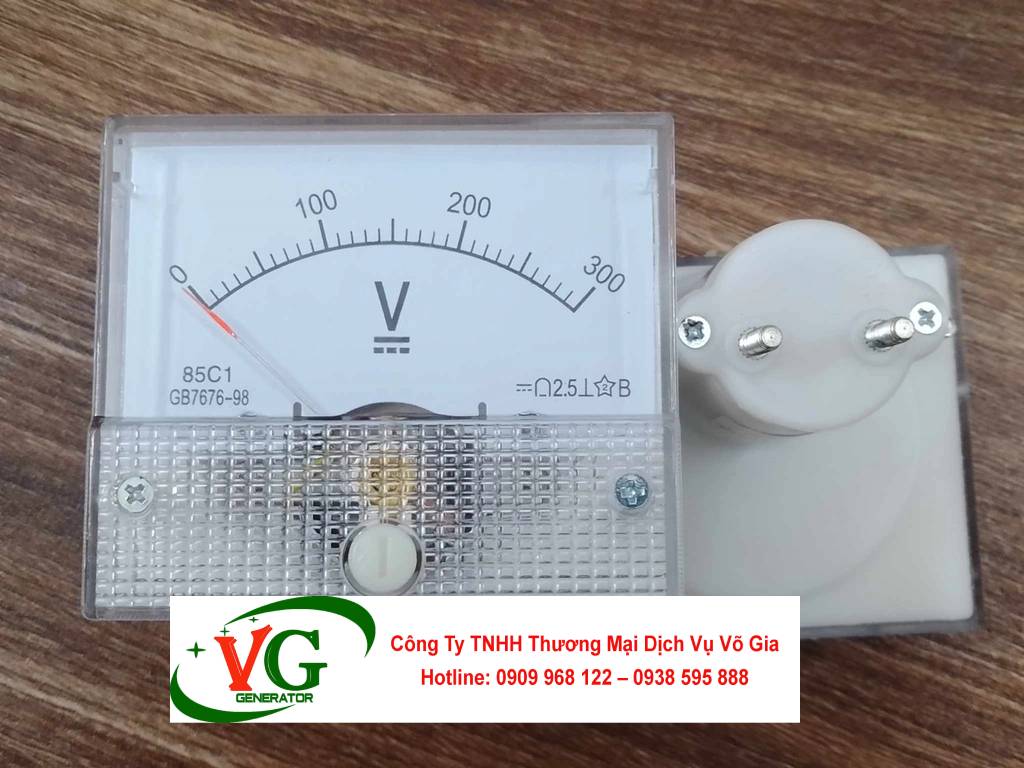 Đồng hồ đo điện kế AC máy phát điện 300V