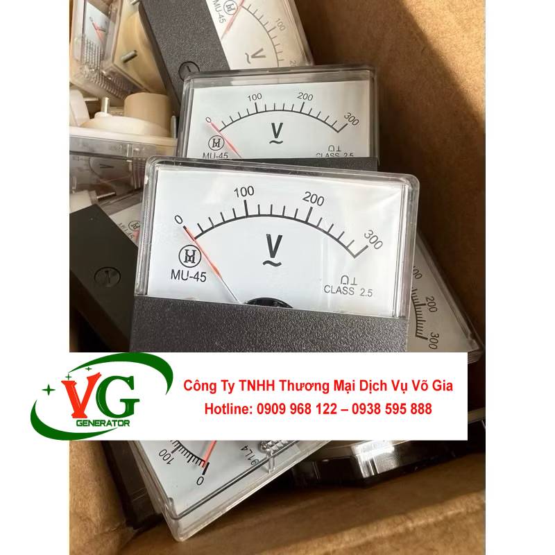 Đồng hồ đo điện kế AC máy phát điện 300V