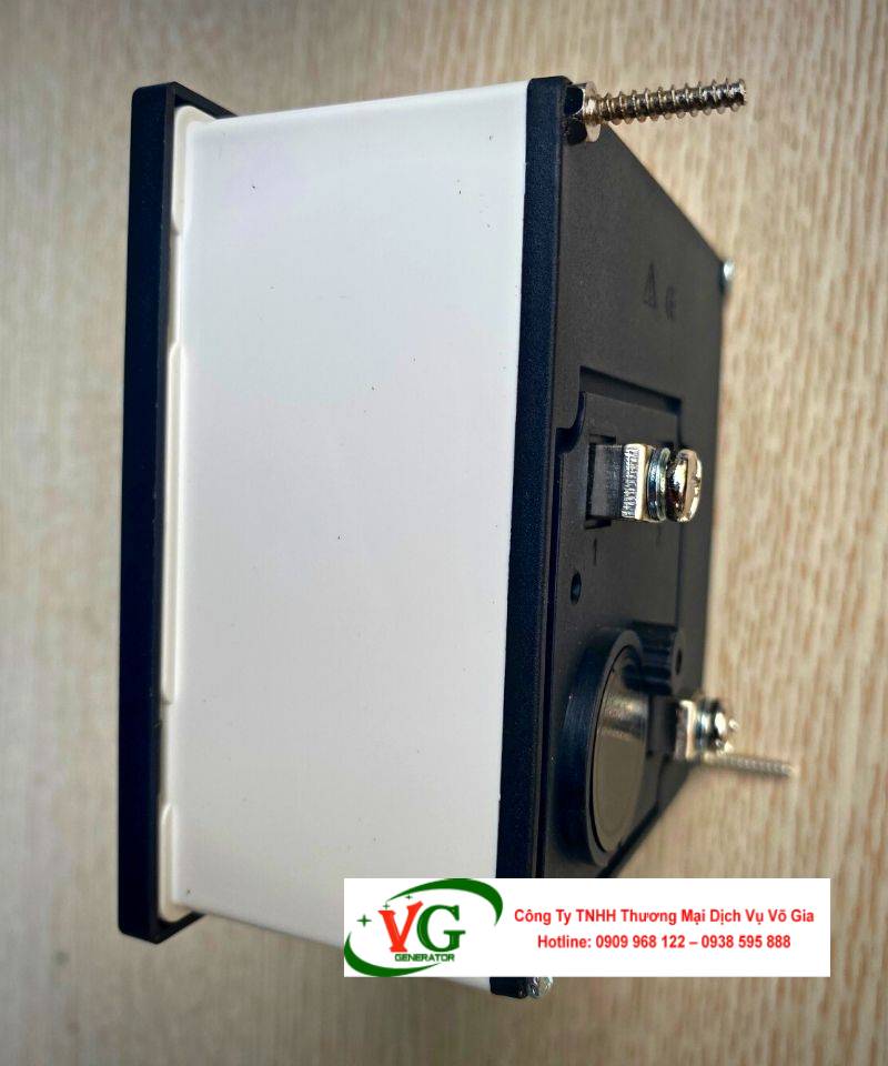 Đồng hồ đo tần số 45-55Hz 220V 80x80mm