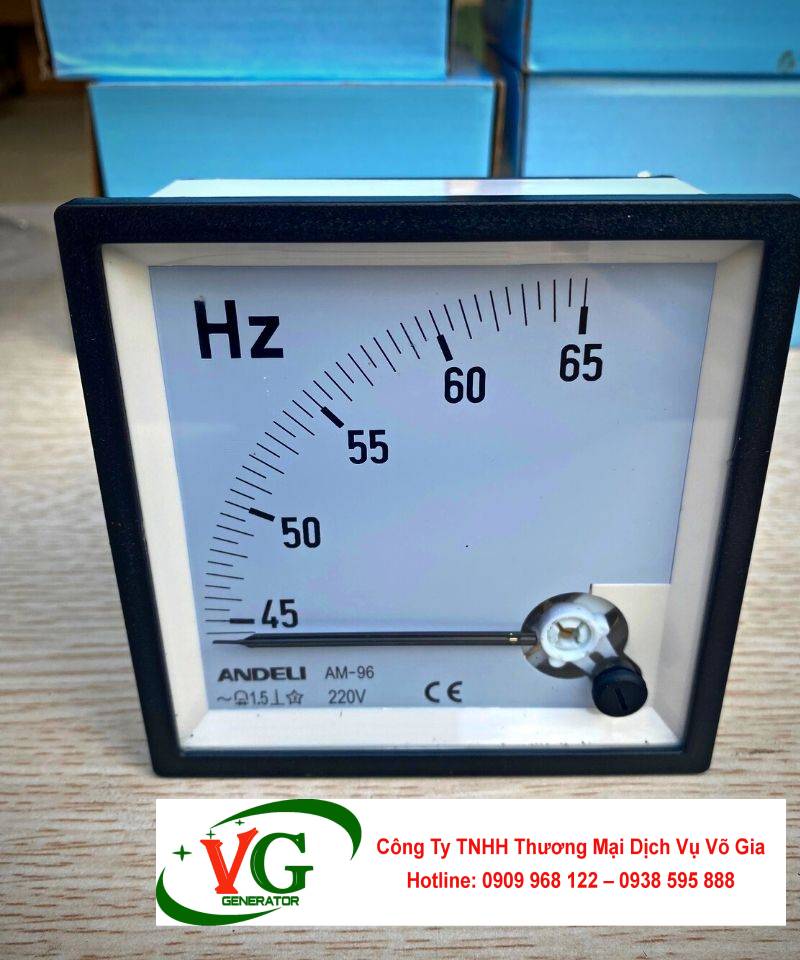 Đồng hồ đo tần số 45-65Hz