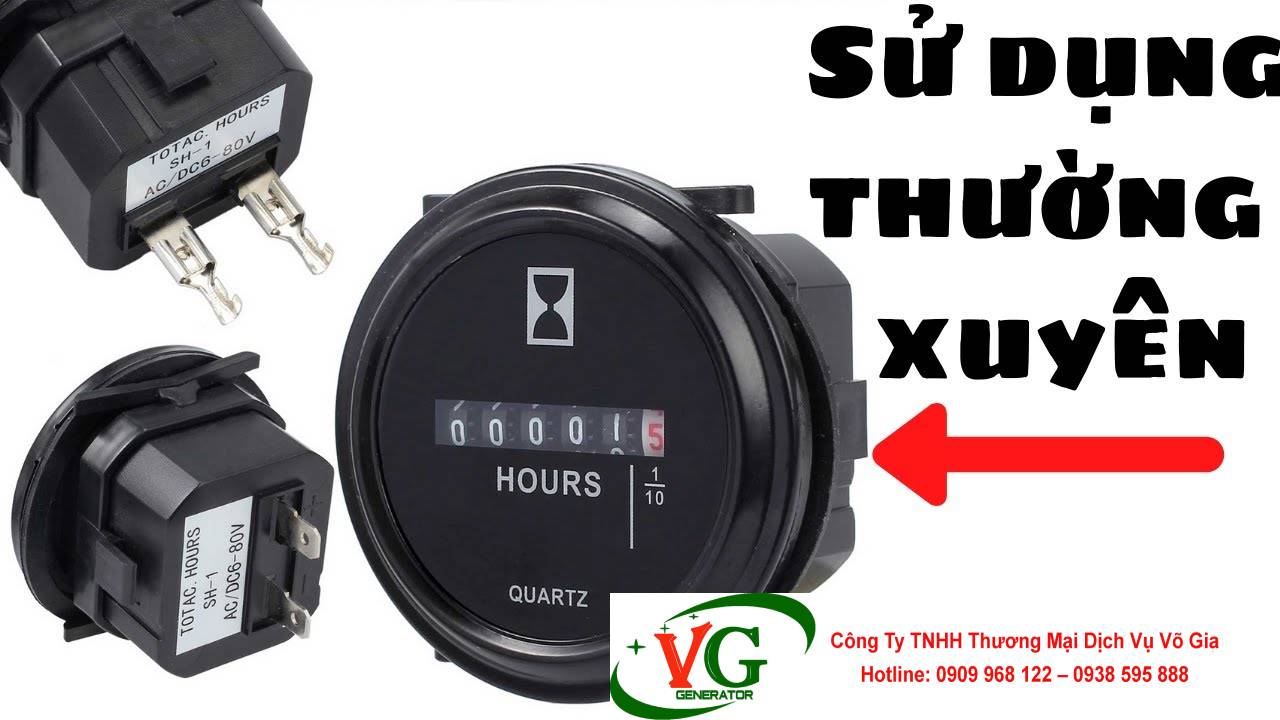 Đồng hồ đo thời gian chạy máy