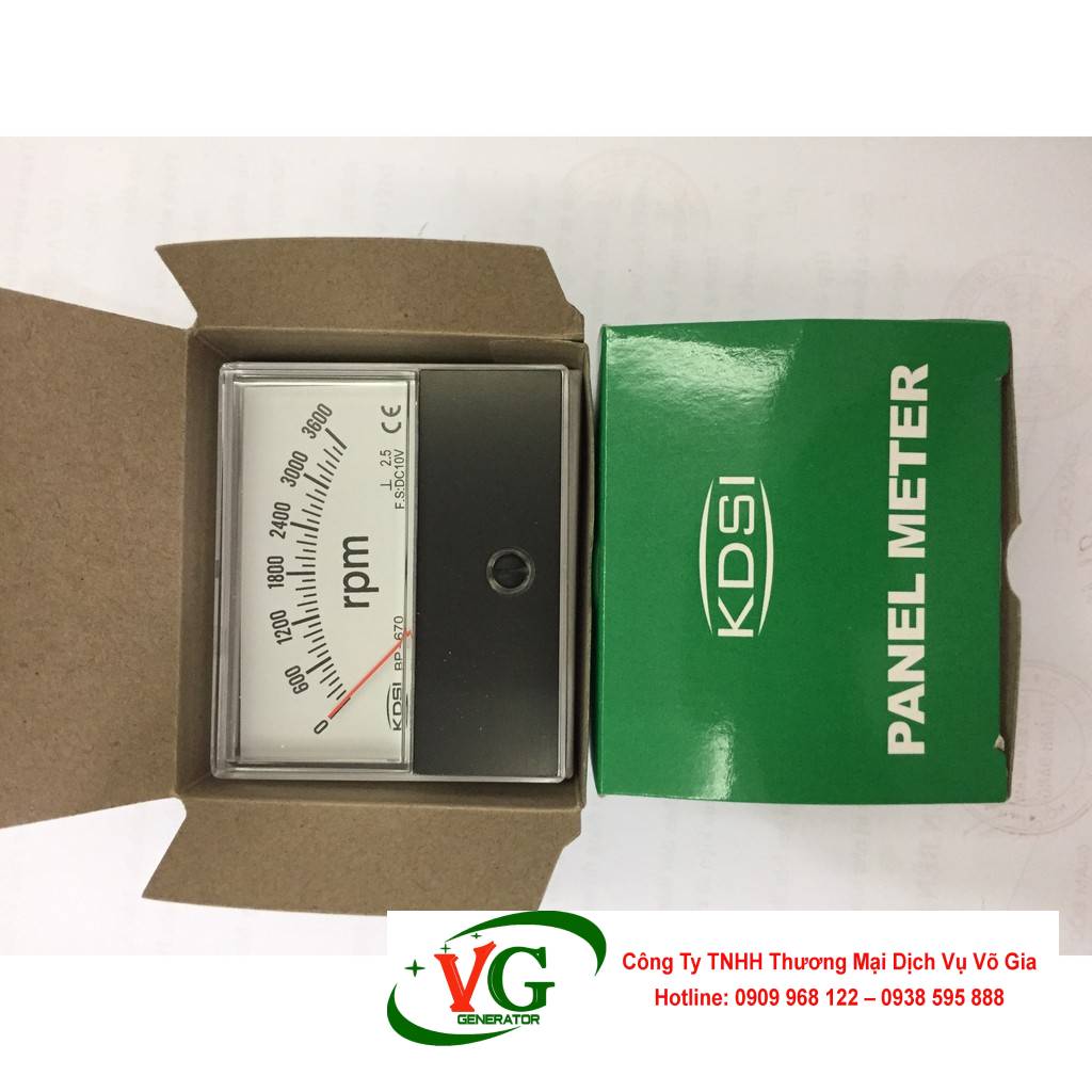 Đồng hồ đo tốc độ máy rpm SF-670 0-10VDC, 0- 3000rpm Sfim-TQ
