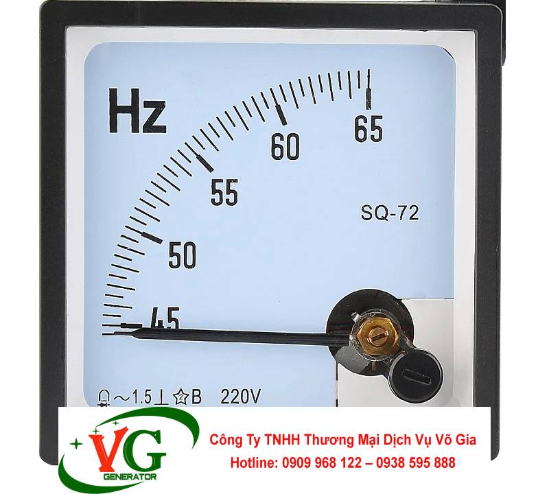Đồng hồ tần số SQ-72 1P 65Hz