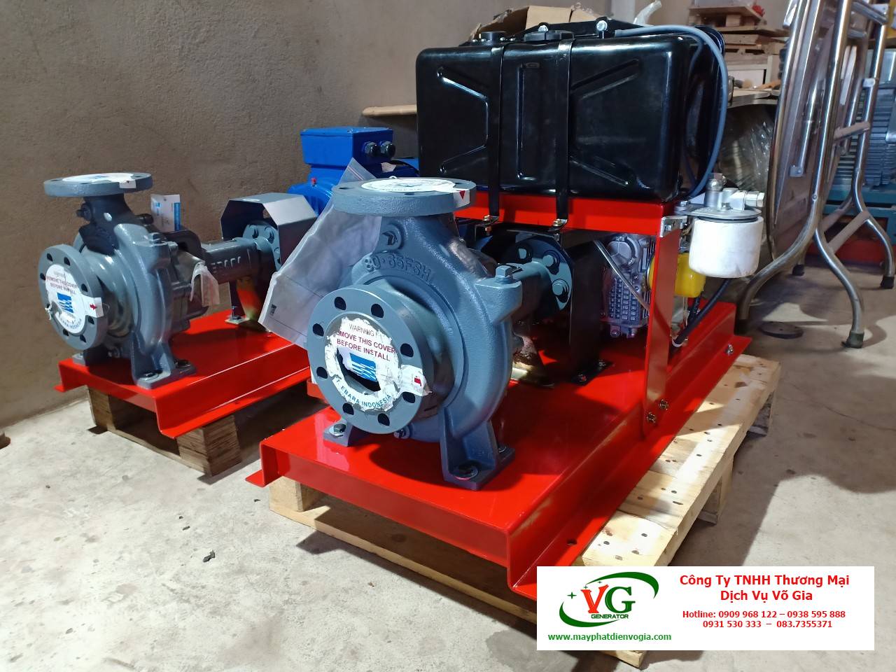 Giá Máy Bơm Chữa Cháy Hyundai