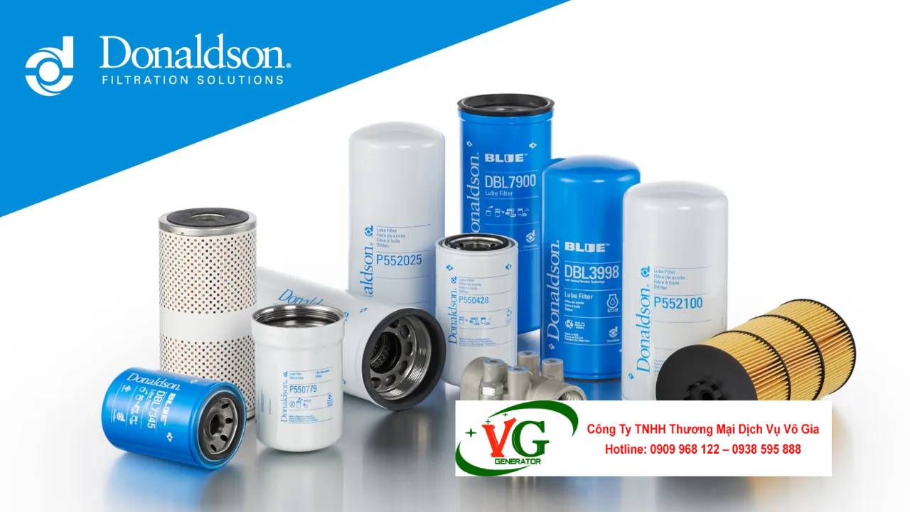 Lọc nhớt máy phát điện Donaldson