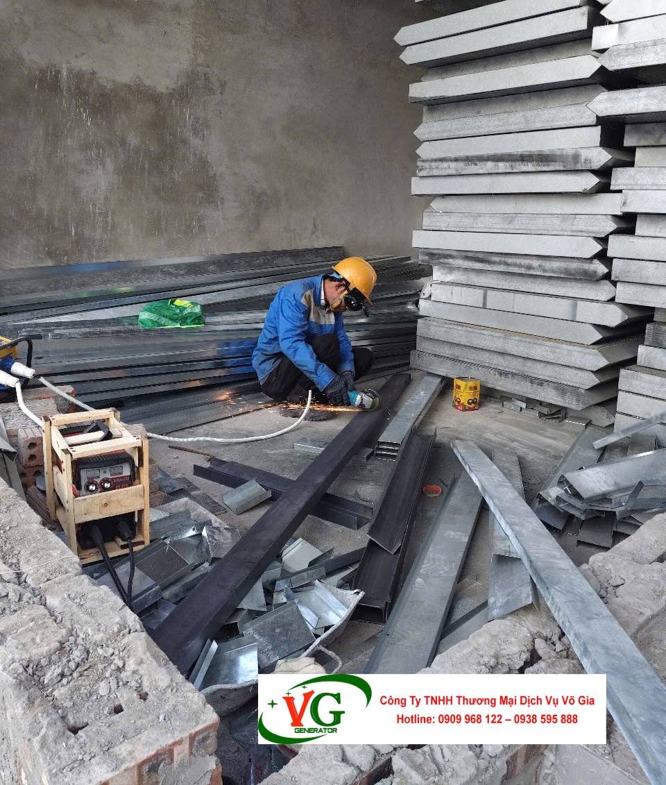 Louver gió máy phát điện