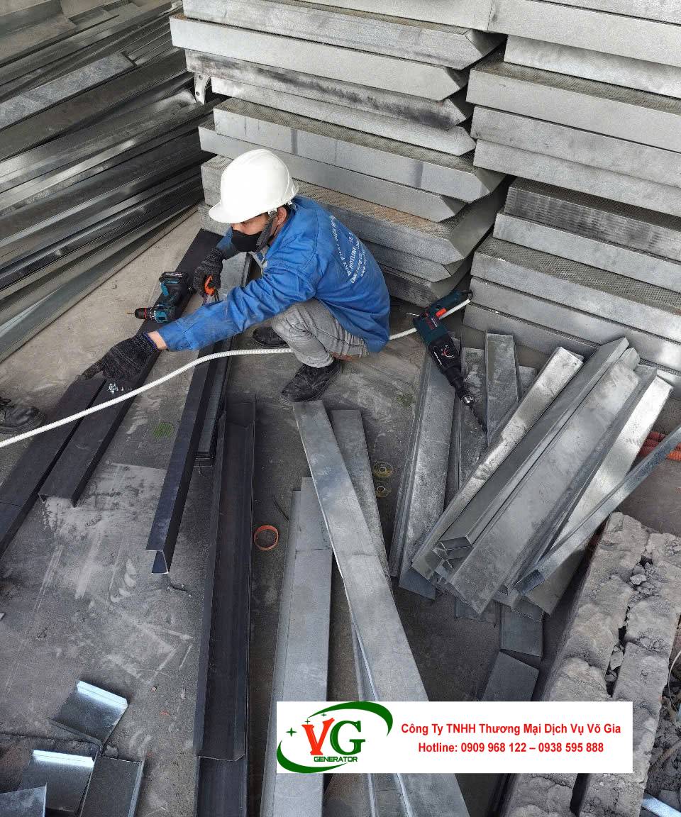 Louver gió máy phát điện