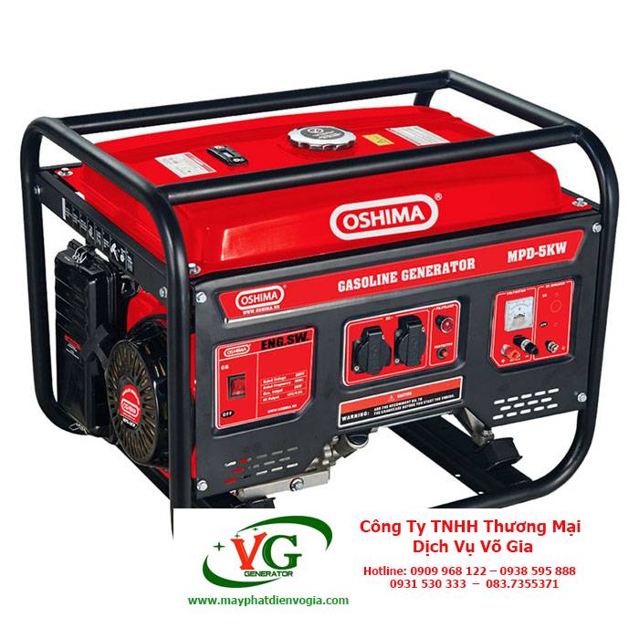 Lựa chọn máy phát điện gia đình 5kVA ổn định và tiết kiệm cho hộ gia đình