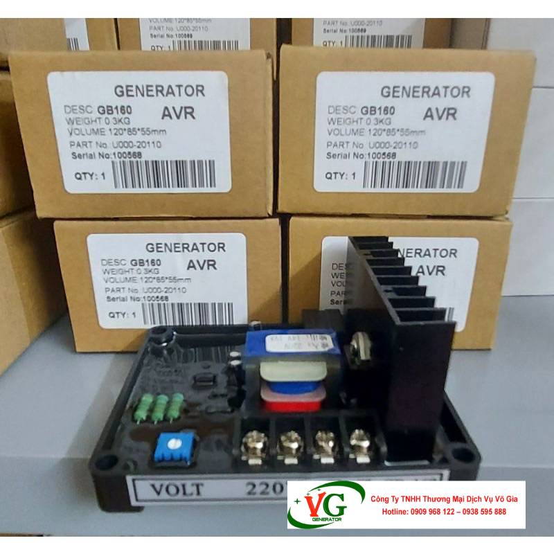 Mạch điều chỉnh điện áp AVR GB160