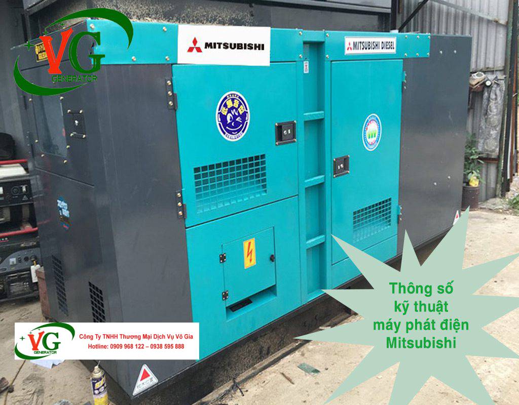 Máy phát điện 100KVA MITSUBISHI