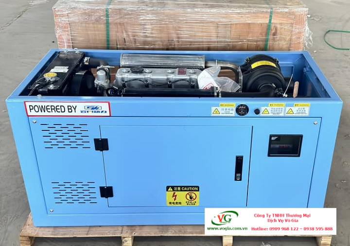 Máy phát điện 13kva Kubota chạy dầu diesel