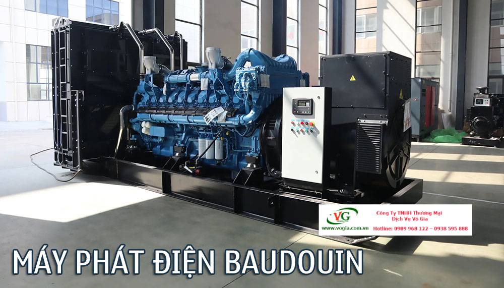 Máy phát điện 150KVA Baudouin BMG165BL