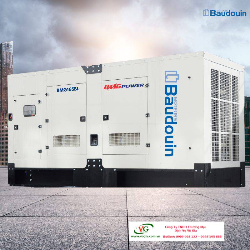 Máy phát điện 150KVA Baudouin BMG165BL