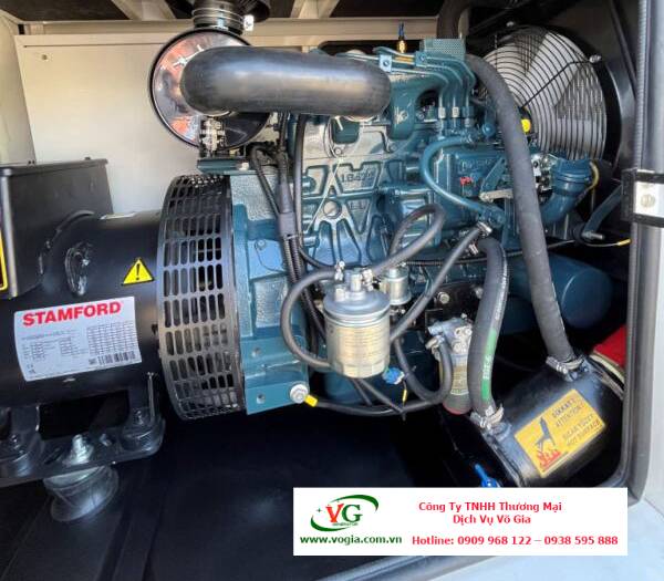 Máy phát điện 15kva Kubota chạy dầu diesel