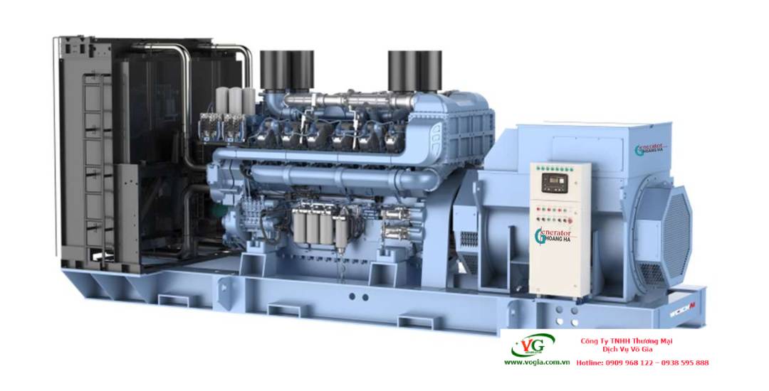 Máy phát điện 225KVA Baudouin BMG250BL