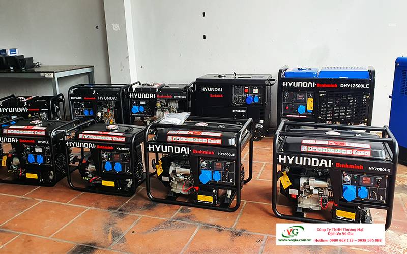 Máy phát điện 2.5kW – 2.8kW xăng Hyundai