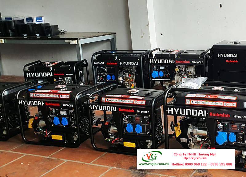 Máy phát điện 3KW chạy xăng Hyundai HY3100LE