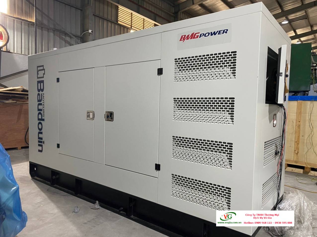 Máy phát điện 400KVA Baudouin BMG440BL