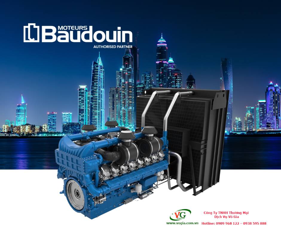 Máy phát điện 450KVA Baudouin BMG500BL