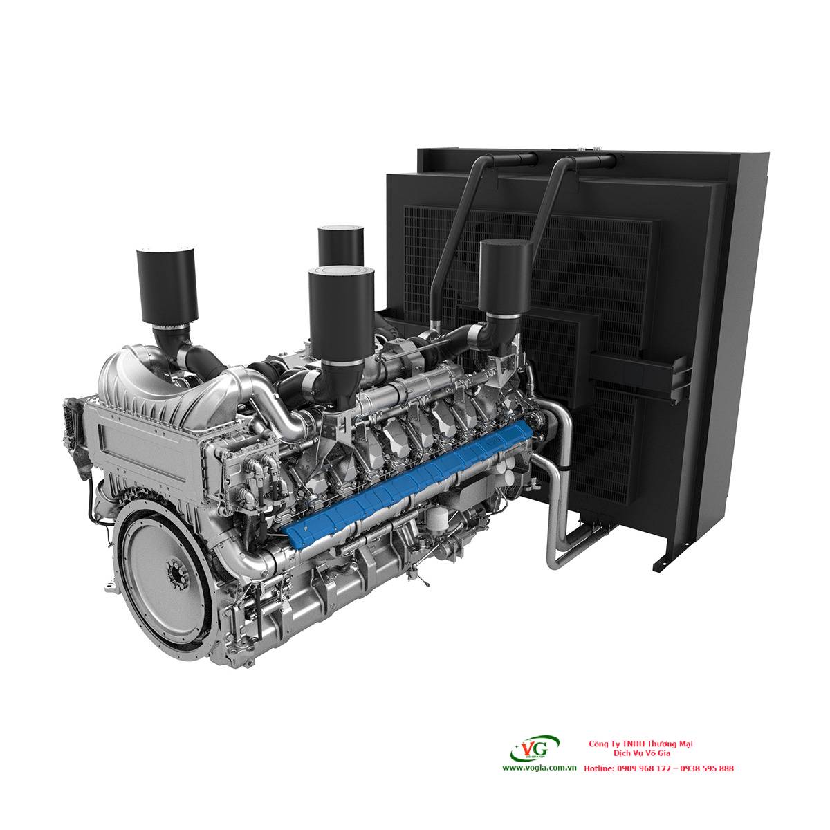 Máy phát điện 450KVA Baudouin BMG500BL