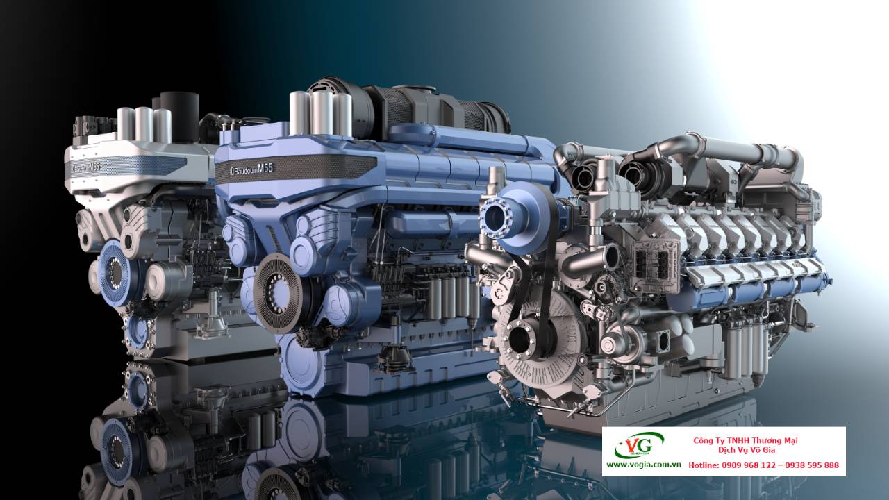Máy phát điện 450KVA Baudouin BMG500BL