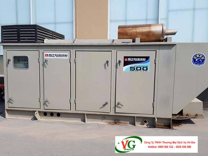 Máy phát điện 500 KVA MITSUBISHI
