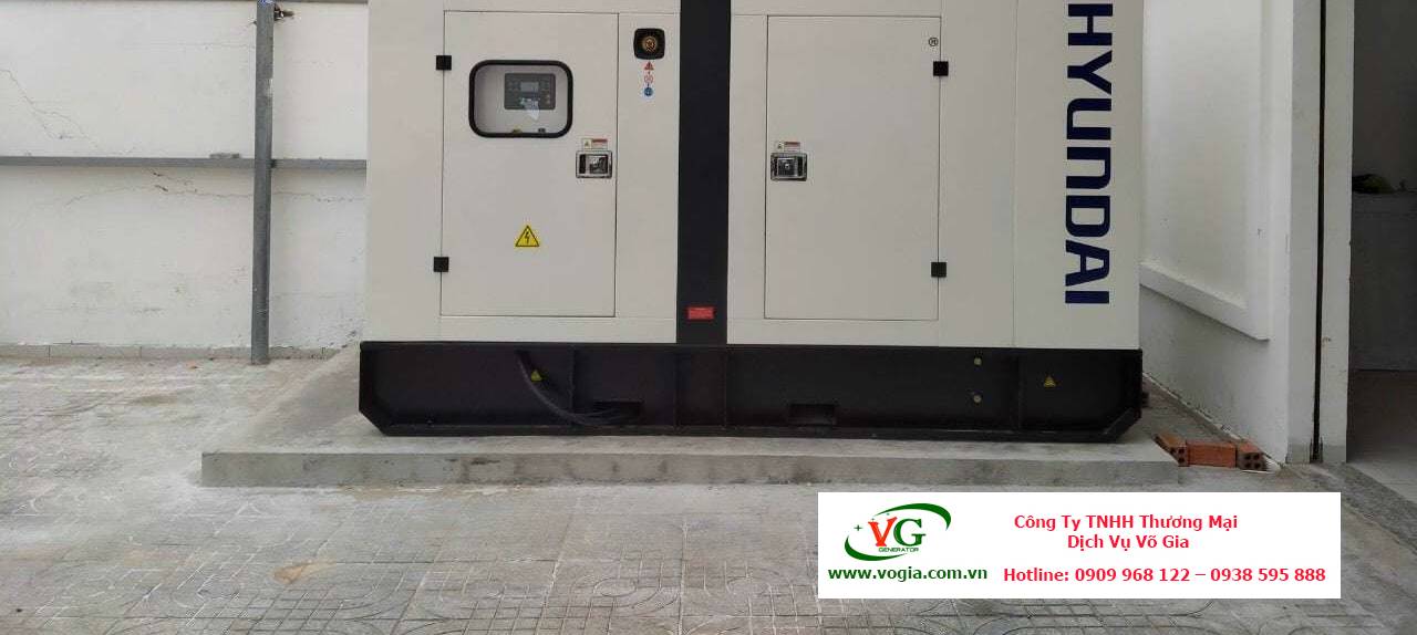 Máy phát điện 500kva Hyundai chạy dầu diesel DHY500KSE