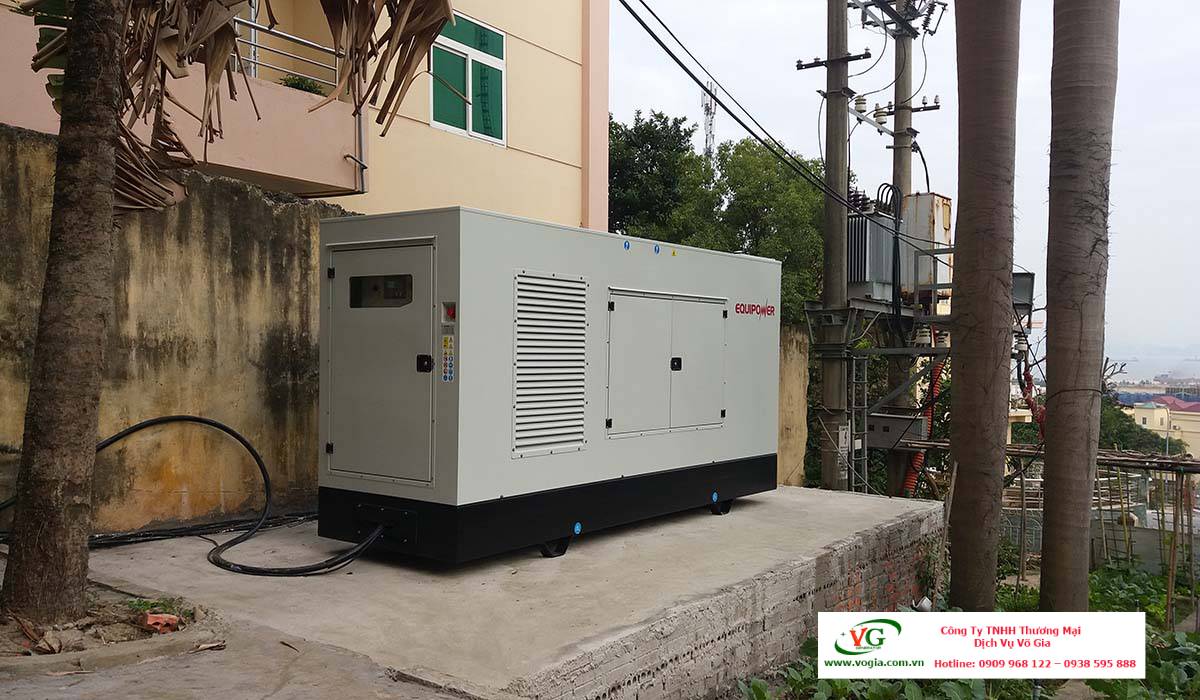 Máy phát điện 500kva Hyundai chạy dầu diesel DHY500KSE