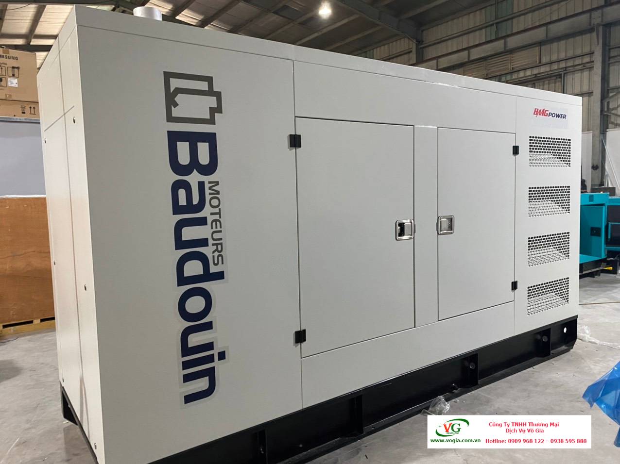 Máy phát điện 600KVA Baudouin BMG660BL