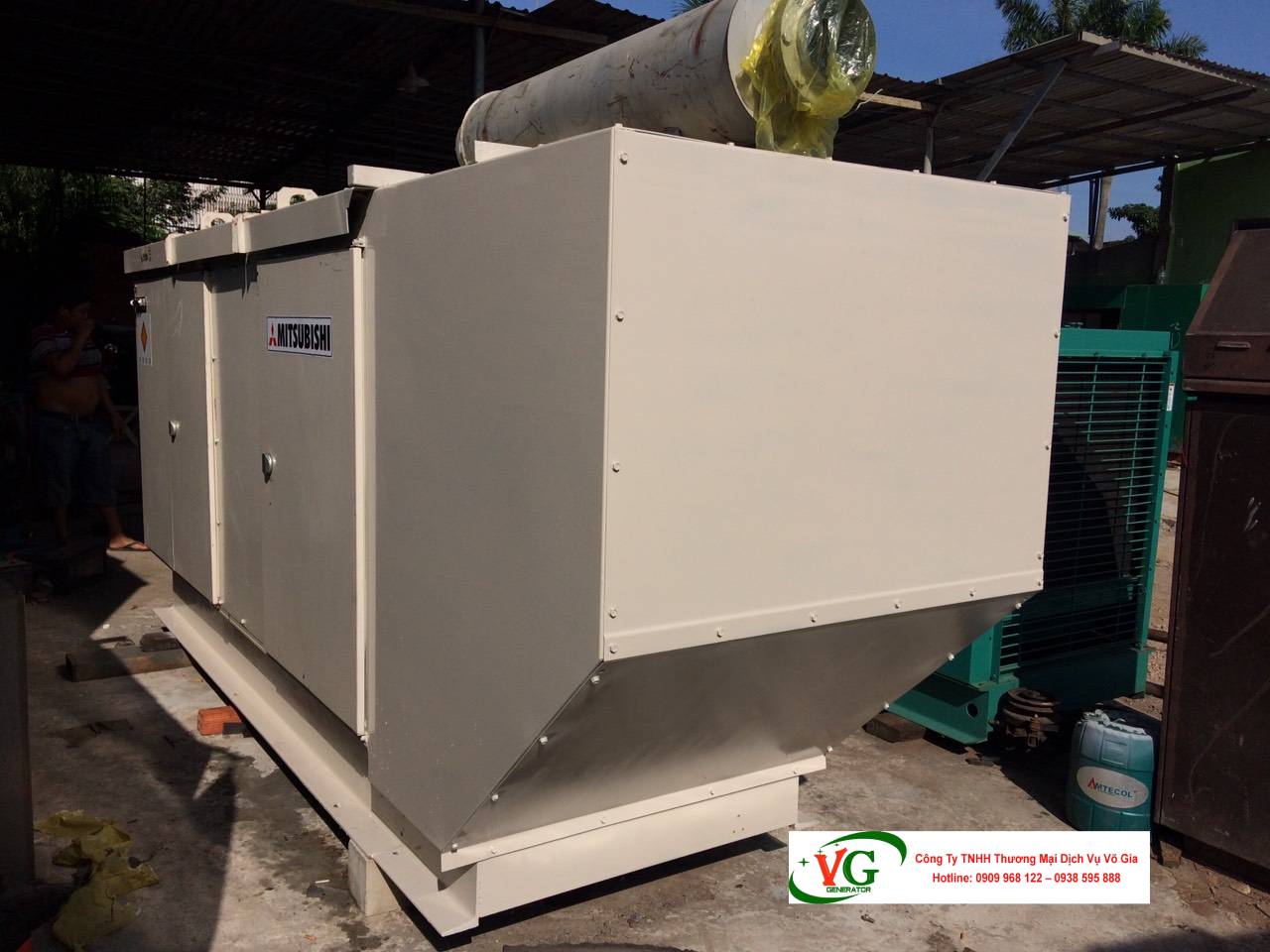 Máy phát điện 625KVA MITSUBISHI