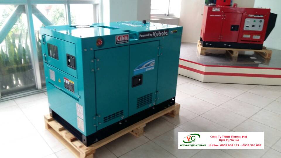 Máy phát điện 6kva Kubota chạy dầu diesel