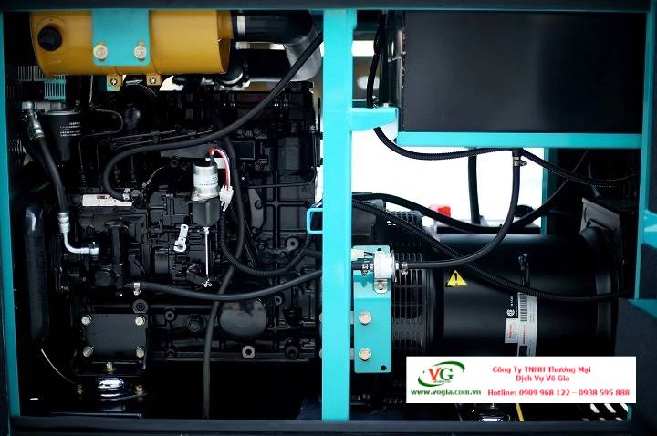 Máy phát điện 6kva Kubota chạy dầu diesel