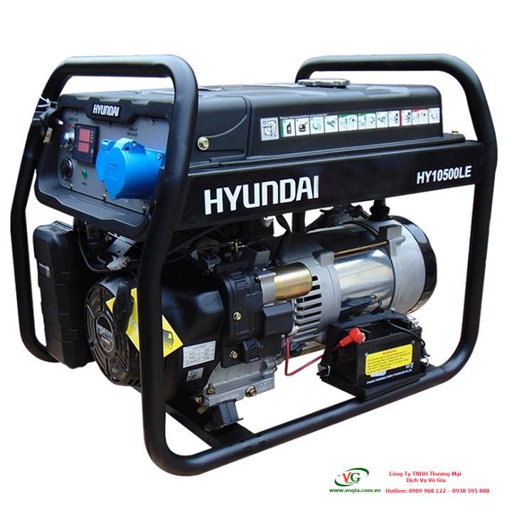 Máy phát điện 7.5kW – 8.2kW xăng Hyundai HY10500LE