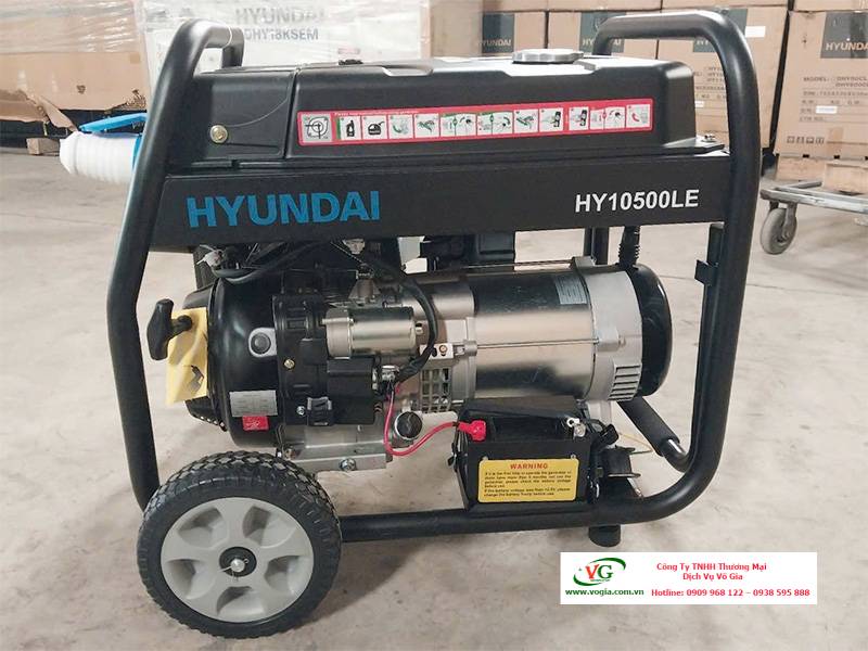 Máy phát điện 7.5kW – 8.2kW xăng Hyundai HY10500LE