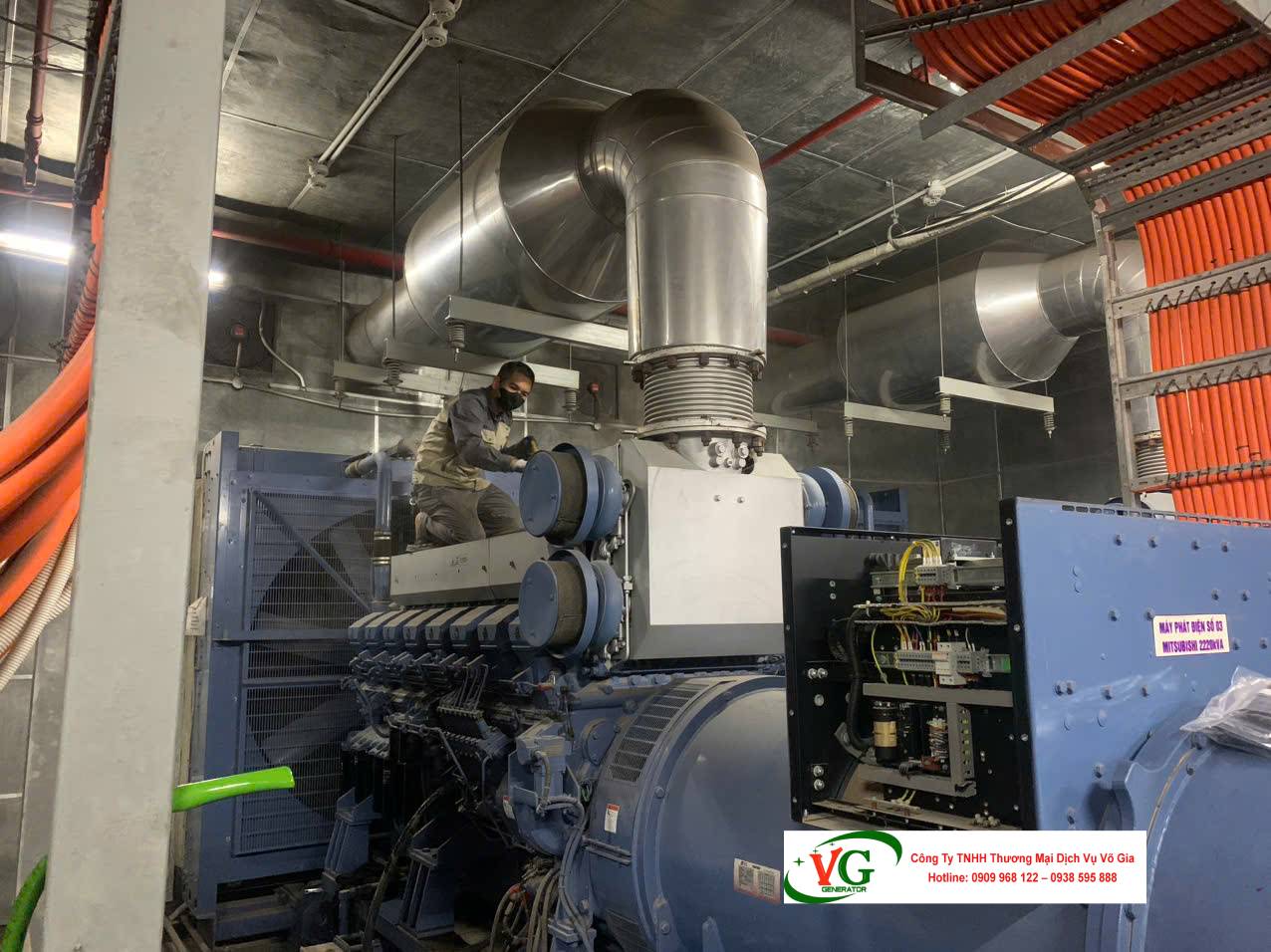 MÁY PHÁT ĐIỆN 800KVA MITSUBISHI