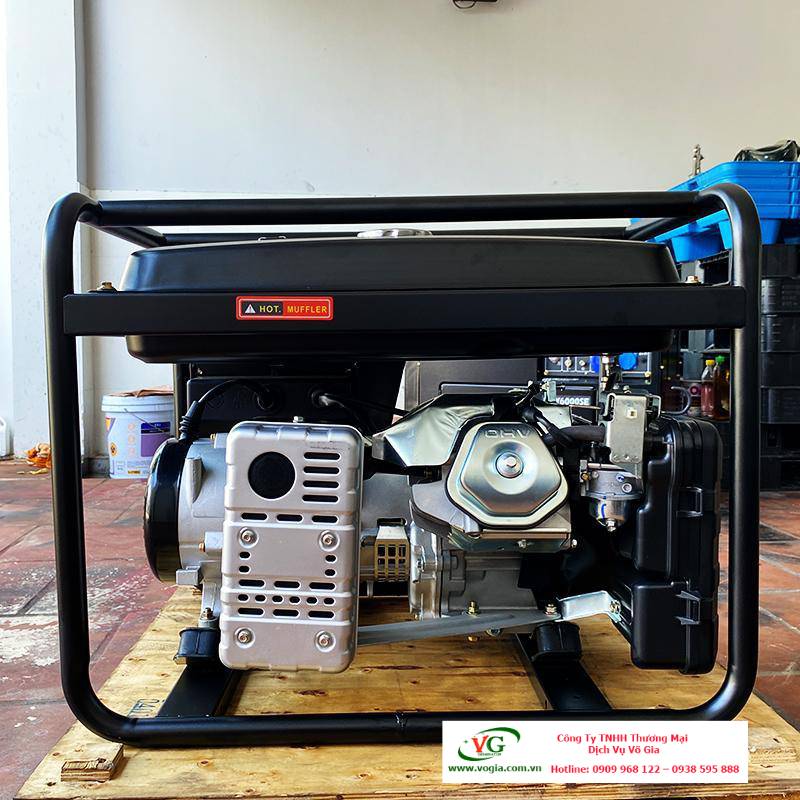 Máy phát điện 9KVA – 10KVA chạy xăng Hyundai HY10500LE
