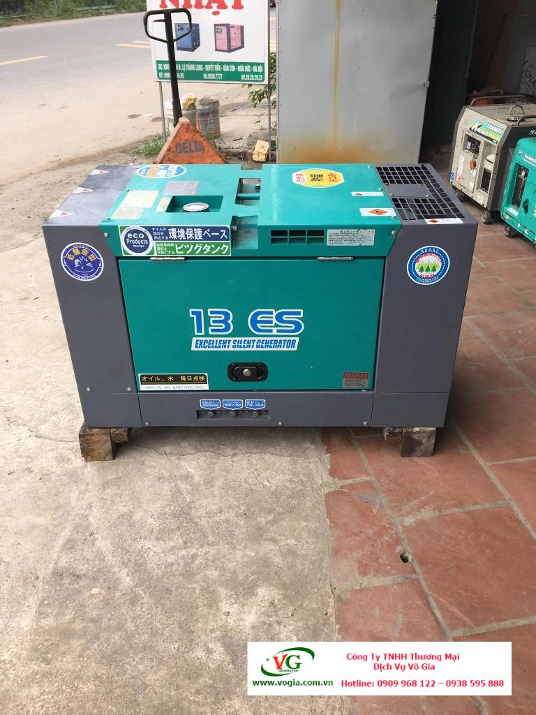 Máy phát điện Denyo 13KVA 1 pha