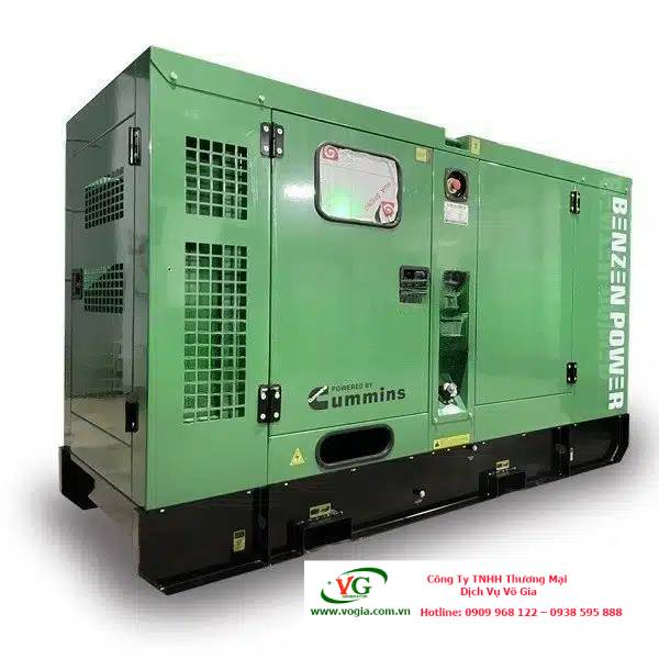 Máy phát điện Cummins 100kVA 3 pha chạy dầu nhập khẩu