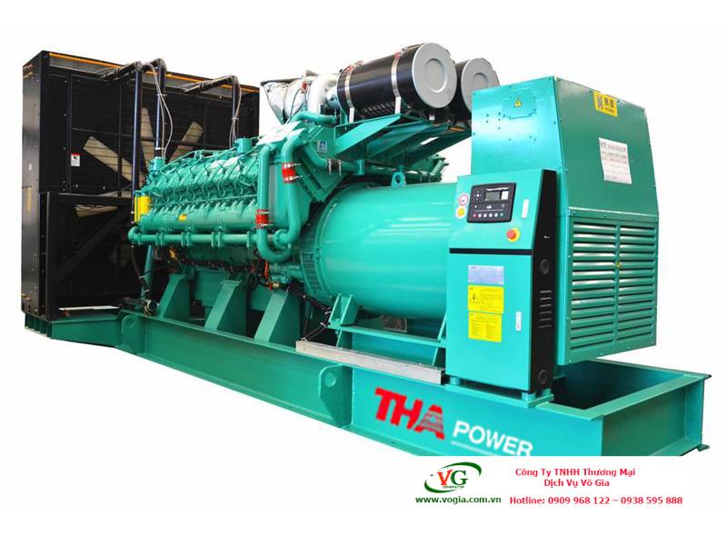 Máy phát điện Cummins 136kVA – 150kVA có vỏ chống ồn đồng bộ