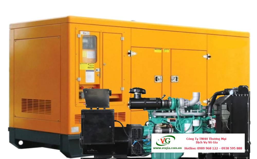 Máy phát điện Cummins 180kVA – 200kVA có vỏ chống ồn đồng bộ